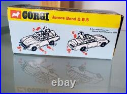 Corgi 10cm Long Diecast 96655 James Bond 007 Aston Martin D. B. 5 in original box