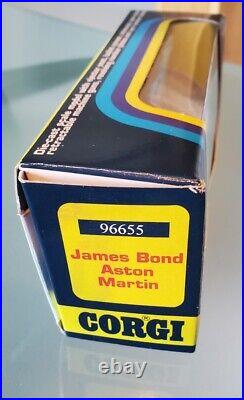 Corgi 10cm Long Diecast 96655 James Bond 007 Aston Martin D. B. 5 in original box