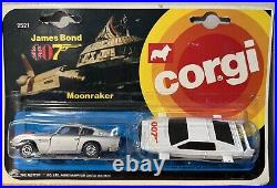 Corgi 2521 James Bond 007 Moonraker Lotus Esprit & Aston Martin Very Rare