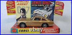 Corgi 261 James Bond 007. Aston Martin Db5 Goldfinger Very First Casting 1965