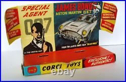 Corgi 261 James Bond Aston Martin D. B. 5 1965 Boxed Original