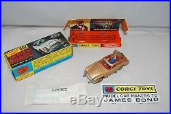 Corgi 261 James Bond Aston Martin DB5 Near Mint boxes. Sealed instructions