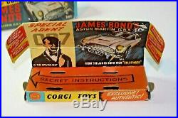 Corgi 261 James Bond Aston Martin, Very Good Condition, Excellent Original Box