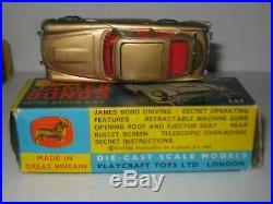 Corgi 261 James Bond Goldfinger Original car, box, accessories All orig vg set