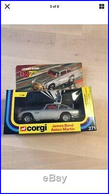 Corgi 270 And 271 James Bond 007 Aston Martin DB5 Both Unopened Very Rare