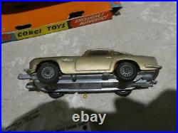 Corgi 270 James Bond 007 DB5 boxed FROM FILM GOLD FINGER WITH SOME INSTRUCTION