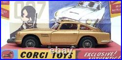 Corgi 9.5cm Long Diecast 261 James Bond's Aston Martin DB5 Goldfinger Gold