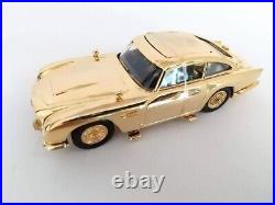 Corgi & Bond 40th Anniversary 007 Aston Martin D85 & V12 Vanquish Gold Minicar