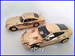 Corgi CC99171 James Bond Aston Martin D85 & V12 Vanquish Gold Plate Limited Mode
