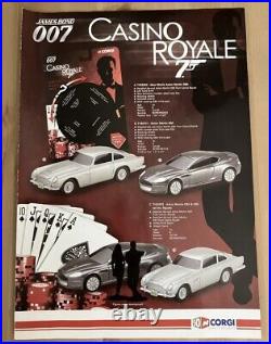 Corgi CC99194 James Bond Casino Royale Aston Martin DB5 DBS Ltd Ed NEW + Leaflet