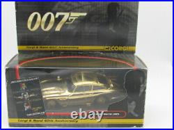 Corgi James Bond 007 Gold-plated Aston Martin Db5 40th Annivs Ltd Ed 10310/12000