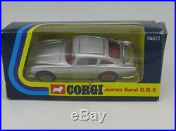 Corgi James Bond Aston Martin 96655 Db5 007 1995 Vnmint Original Coa 17683/29000