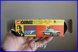 Corgi Toys 1968 James Bond 50 years old Rare Rare Slimline Box STUNNING