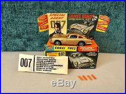 Corgi Toys 261, Aston Martin, James Bond, 007, VERY RARE, F. A. O Schwartz New York