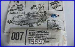 Corgi Toys # 270 James Bond D. B. 5 With Original Instruction and Toy Character