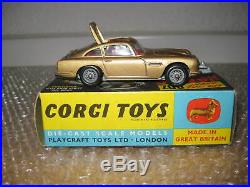 Corgi Toys Nr. 261 James Bond Aston Martin DB 5 in Original BOX /S156
