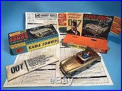 Corgi Toys Vintage 261 James Bond 007 Db5 Aston Martin Boxed & Sealed Envelope