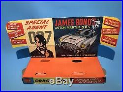 Corgi Toys Vintage 261 James Bond 007 Db5 Aston Martin Boxed & Sealed Envelope