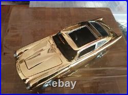 Danbury Mint Aston Martin DB5 James Bond Gold Plated Spares or Repairs