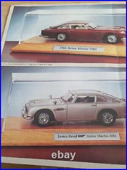 Danbury Mint Aston Martin Db5 James Bond 007 Plinth And Cover Brand New