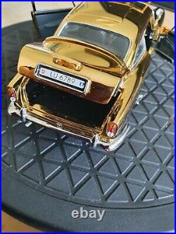 Danbury Mint Aston Martin Db5 James Bond Gold Plated Model