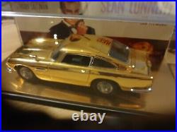 Danbury Mint Aston Martin Db5 James Bond Gold Plated Model Car And Cover Only