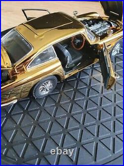 Danbury Mint Aston Martin Db5 James Bond Gold Plated Model Car Only