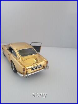 Danbury Mint Aston Martin Db5 James Bond Gold Plated Model Car Only