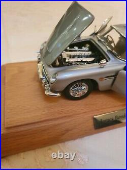 Danbury Mint Aston Martin Db5 James Bond Silver Birch Coupe