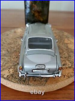 Danbury Mint Aston Martin Db5 James Bond Silver Birch Coupe. Free Post