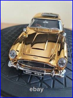 Danbury Mint Aston Martin James Bond Gold Db5 For Repair