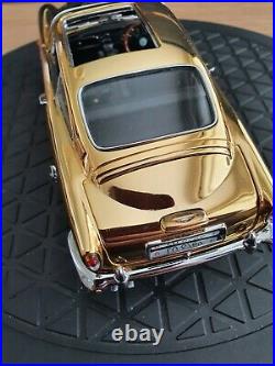 Danbury Mint Aston Martin James Bond Gold Db5 Spares Or Repair