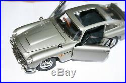 Danbury Mint Aston Martin James Bond Silver Birch Db5 Coupe For Repair