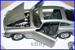 Danbury Mint Aston Martin James Bond Silver Birch Db5 Coupe For Spares Repair