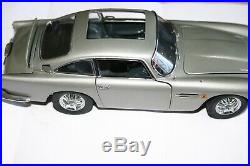 Danbury Mint Aston Martin James Bond Silver Birch Db5 Coupe For Spares Repair