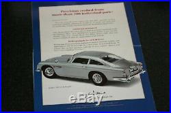 Danbury Mint Aston Martin James Bond Silver Birch Db5 Coupe With Paperwork