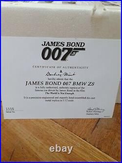 Danbury Mint Bmw Z8 James Bond Oo7 Boxed Brand New