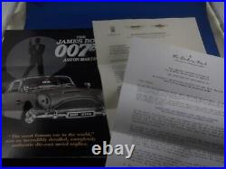 Danbury Mint James Bond 007 Aston Martin DB5 124 Diecast Silver
