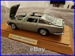 Danbury Mint James Bond 007 Aston Martin Db5 Goldfinger Model Car Shelf Queen