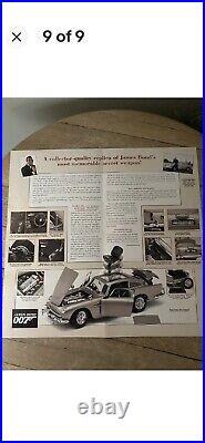 Danbury Mint James Bond Aston Martin DB5 New In The Box WithPaperwork Inner/Outer