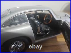 Danbury Mint Silver Birch Aston Martin Db5 James Bond 007 Spares Or Repair