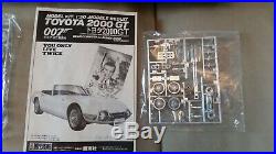 Doyusha 1/20 TOYOTA 2000GT + 1/24 Aston Martin DB5 007 James Bond Model Kits