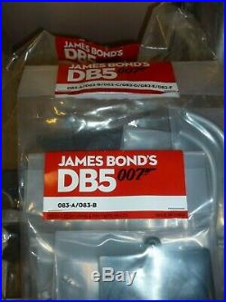 Eaglemoss 1/8 Aston Martin DB5, James bond, Goldfinger magazines & parts 1 to 86