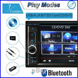For Chevrolet 6.2'' Double Din Car Stereo Radio DVD Player+Rearview Backup Cam