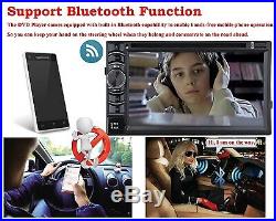 For Sony Lens Bluetooth Car Stereo DVD CD Player 6.2Radio SD/USB In-Dash Camera