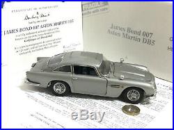 Franklin/danbury mint 124 james bond 007 1964 Aston Martin db5 Classic boxed 18