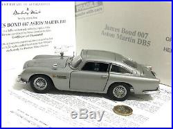 Franklin/danbury mint 124 james bond 007 1964 Aston Martin db5 Classic boxed 18