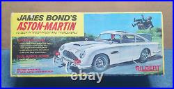 GILBERT 007 James Bond Aston-Martin DB5 1965 AC Made in Japan With Box