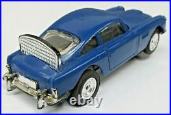 Gilbert 1965 James Bond ASTON MARTIN DB5 blue 143 O Gauge slot car s1