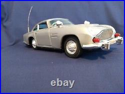 Gilbert/ASC 1960's Rare Aston Martin James Bond Tinplate Car N/MINT Superb WOW